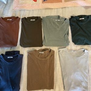 Men’s Buck Mason Shirts - Lot (9 Shirts)